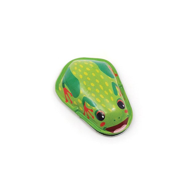Svoora mini retro tin clicker Green frog