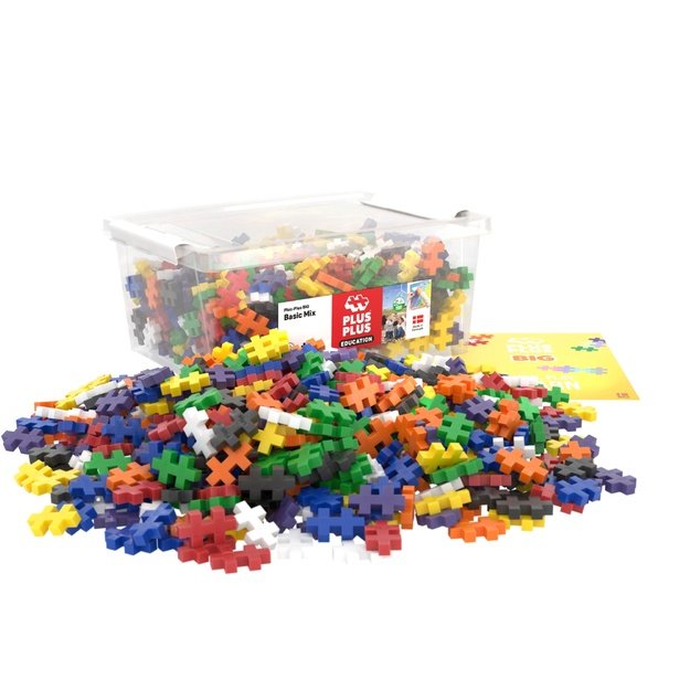Plus Plus construction toy, BIG mix, 600