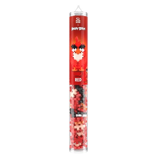 Plus Plus ehitusklotsid Angry Birds Red, 110 tk.