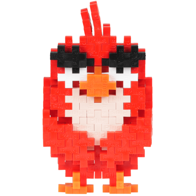 Plus Plus ehitusklotsid Angry Birds Red, 110 tk.