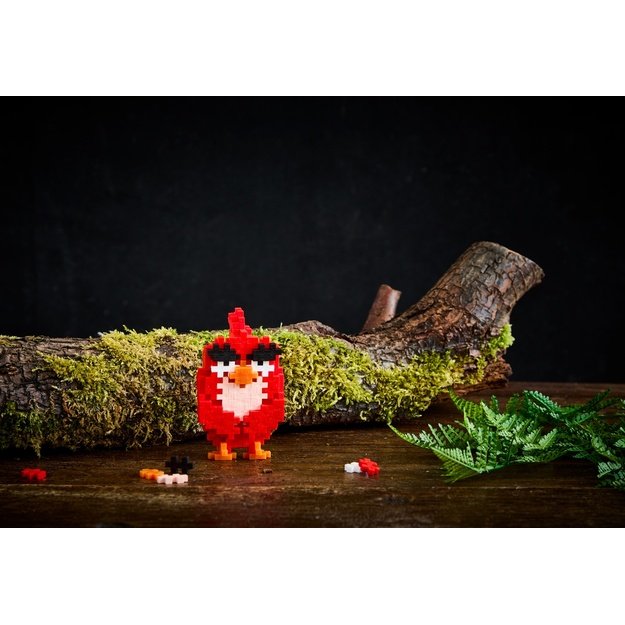 Plus Plus ehitusklotsid Angry Birds Red, 110 tk.