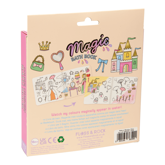 Magiška maudymosi knygelė, Princesės
