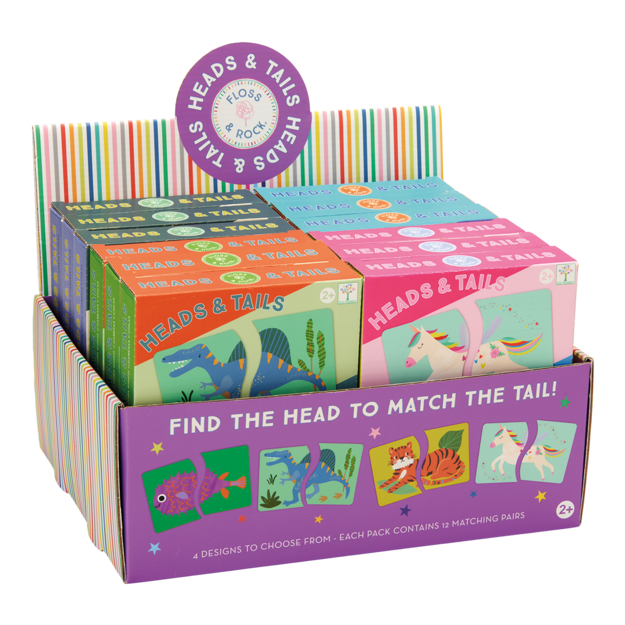 Educational game Heads & Tails, Dinosaurs