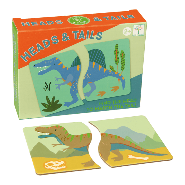 Educational game Heads & Tails, Dinosaurs