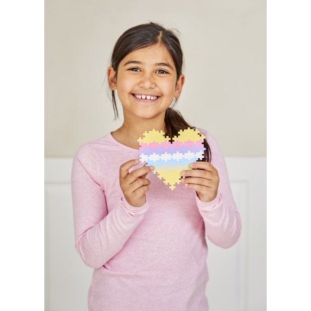 Plus Plus konstruktorius 1 METRAS, pastelinių spalvų 4