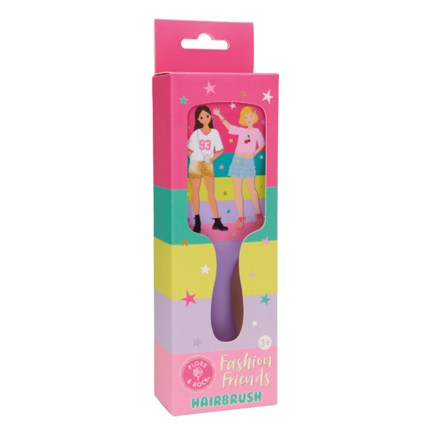 Hairbrush - Fashion Friends, purple 1