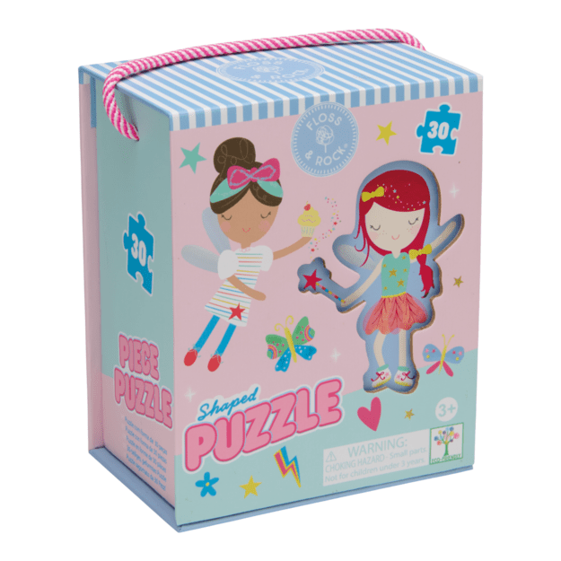 Shaped Jigsaw Puzzle, Rainbow Fairy, 30 pcs.