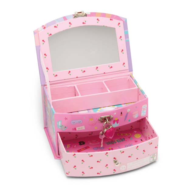 Lockable Jewellery Box, Glam Lab  2
