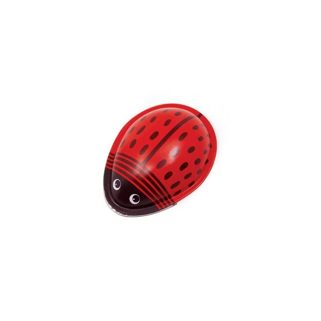 Svoora Mini Retro Tin Clicker Ladybug