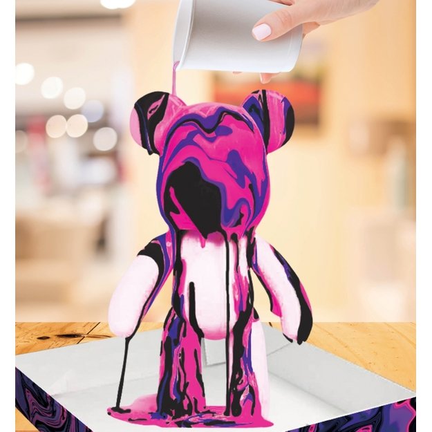 Splat Planet Marble Bear craft kit, pink 4